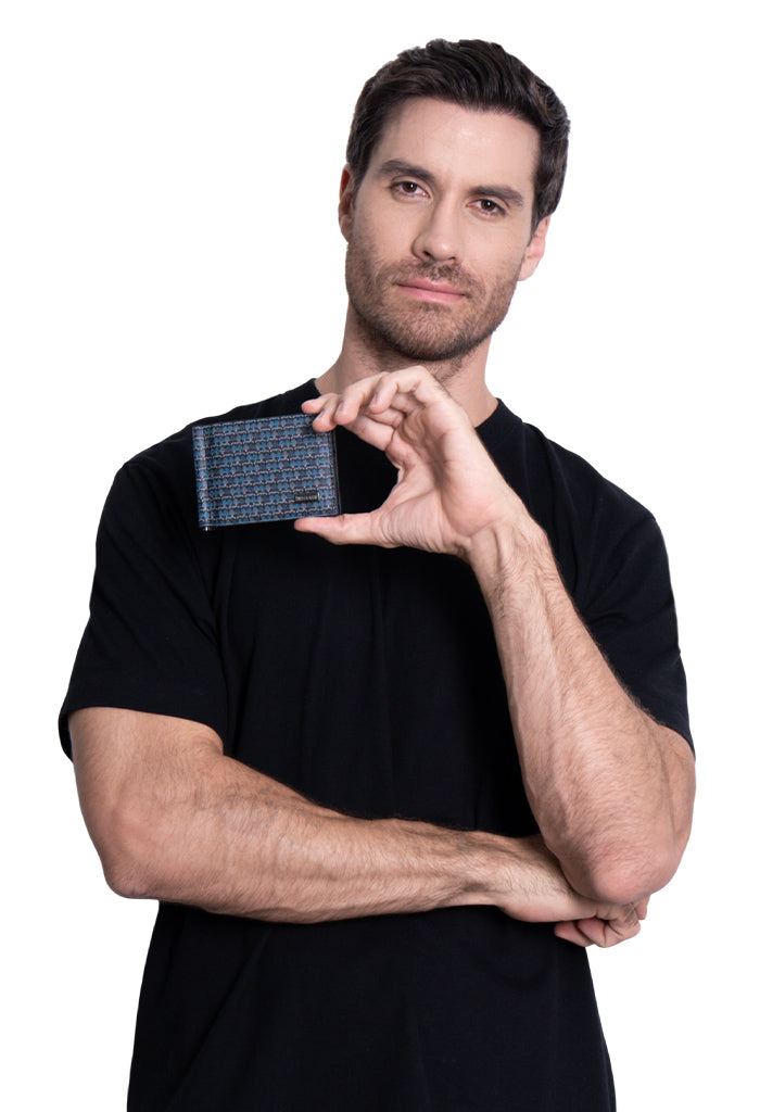 Cartera Xiib Saffiano con Clip Maíz