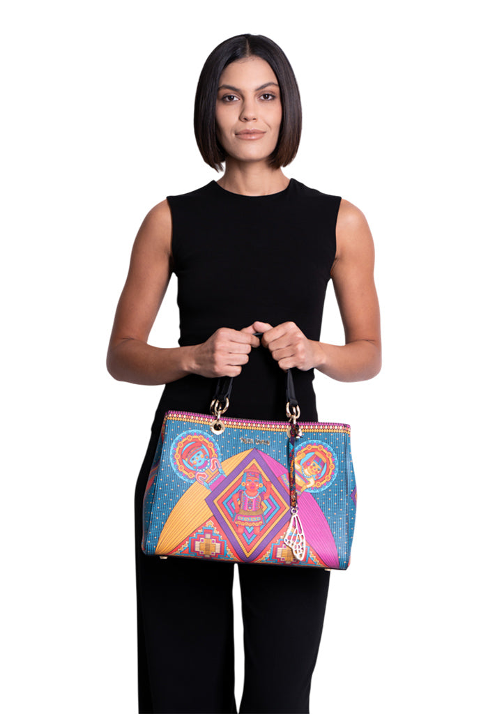 Bolsa Kaxan Saffiano Caritas Sonrientes Veracruz