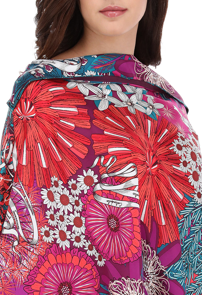 Poncho Herbolaria Flores