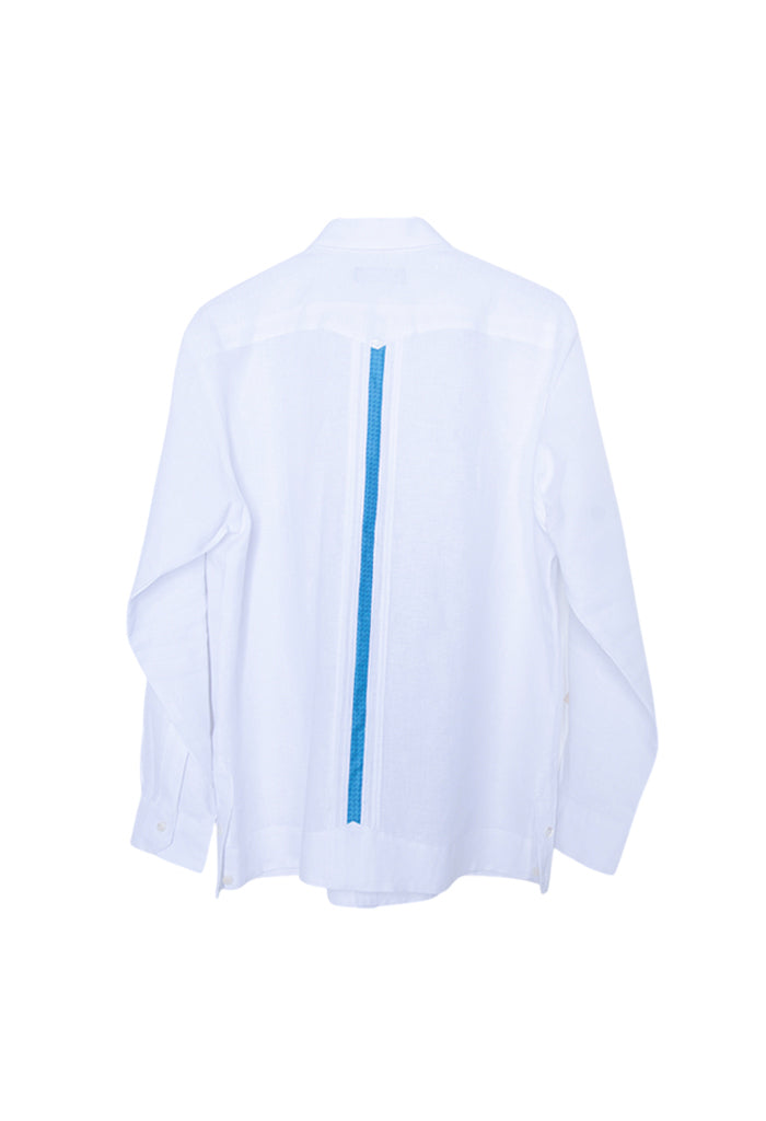 Guayabera Beel Blanca Campos Agave
