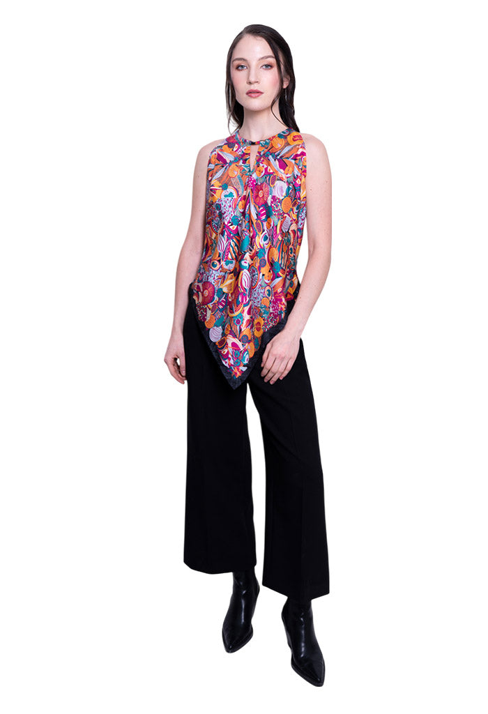 Blusa Cuello Ajustable Fruta Mexicana