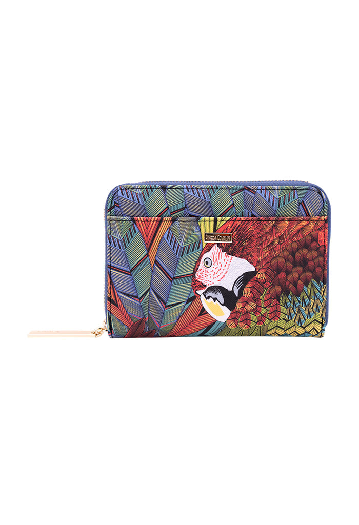Cartera Mediana Saffiano Guacamaya