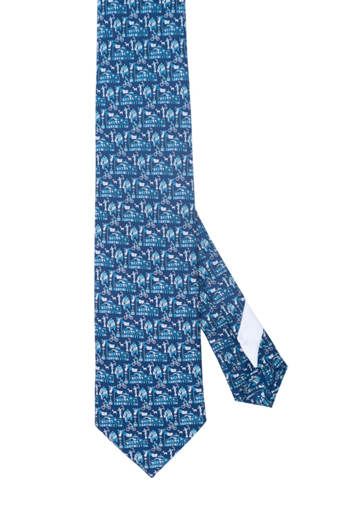 Corbata Mi Ciudad a Color