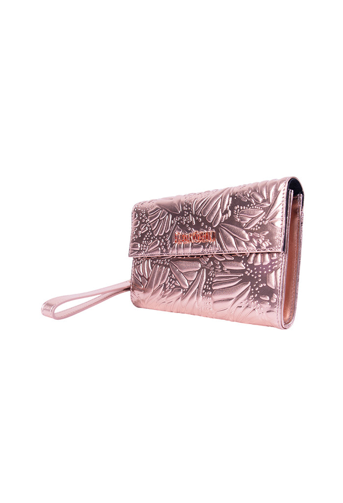 Bolsa Tsool de Piel Grabado Mariposa