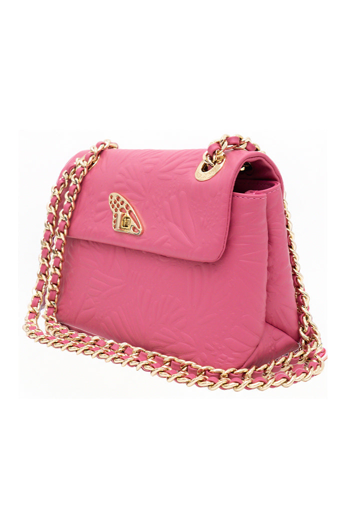 Bolsa Tusbel Piel Mini Grabado Mariposa