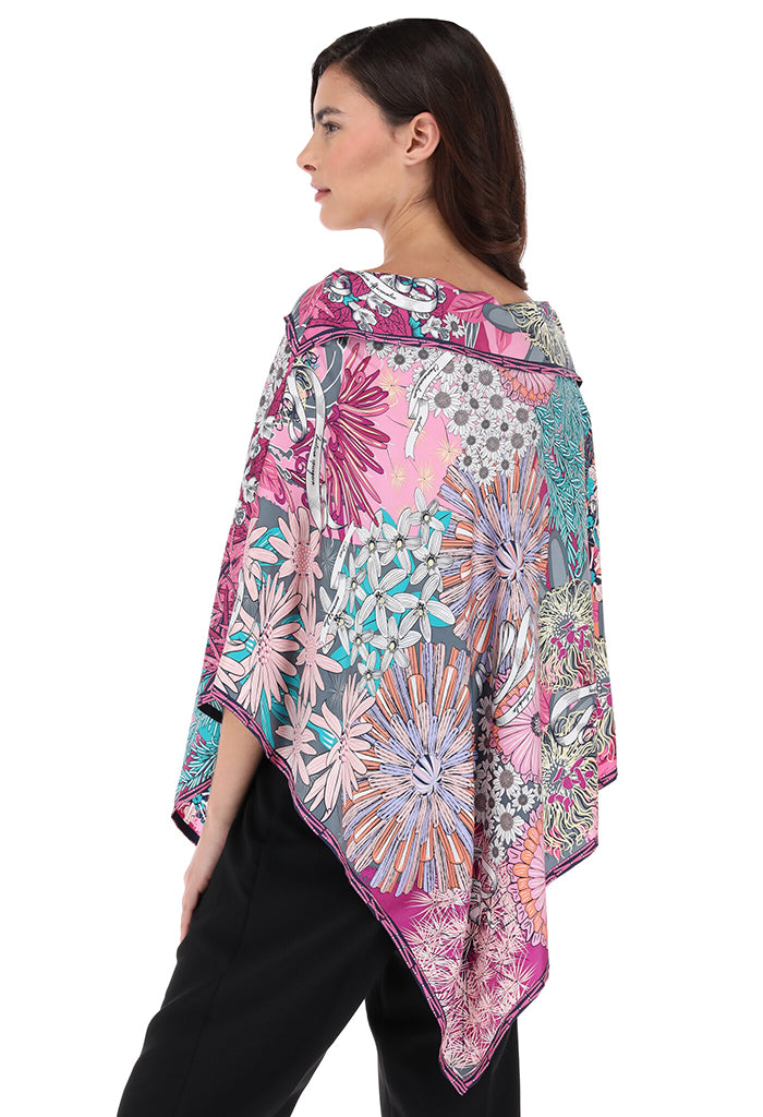 Poncho Herbolaria Flores