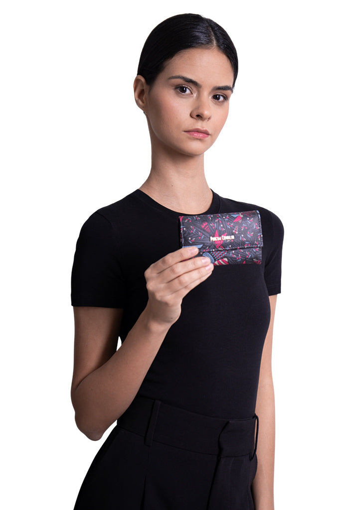 Cartera Mini Tuulis Saffiano Colibrí