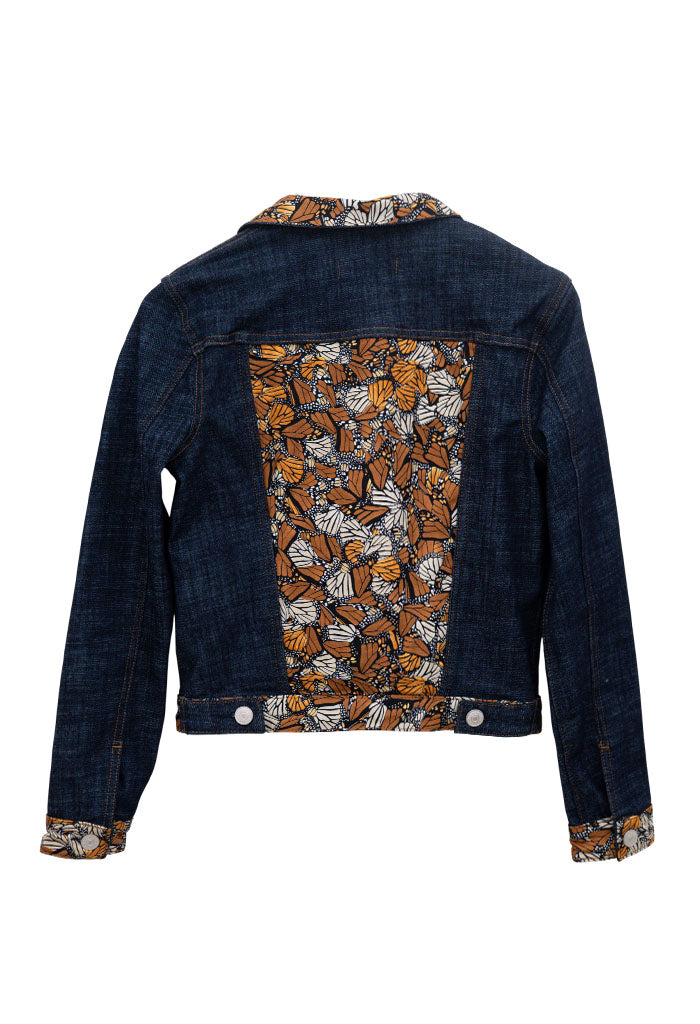 Chamarra Táchi Seda Mariposa Monarca Original
