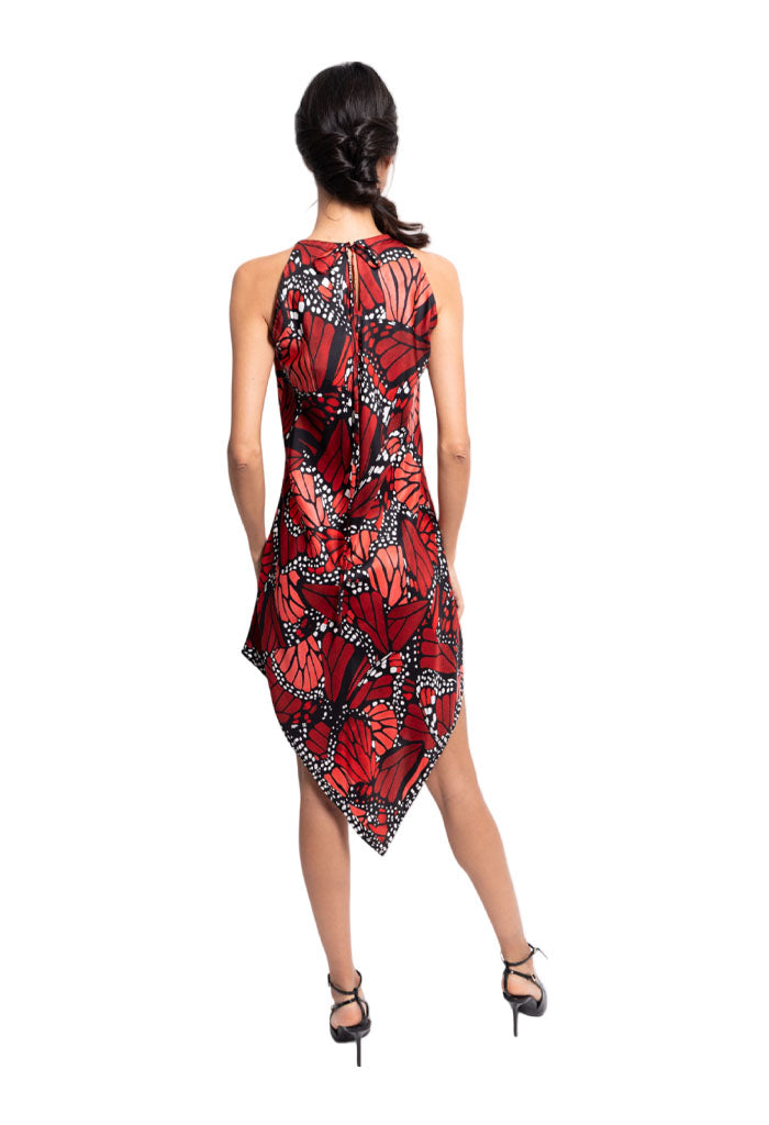 Vestido Largo Mariposa Macro