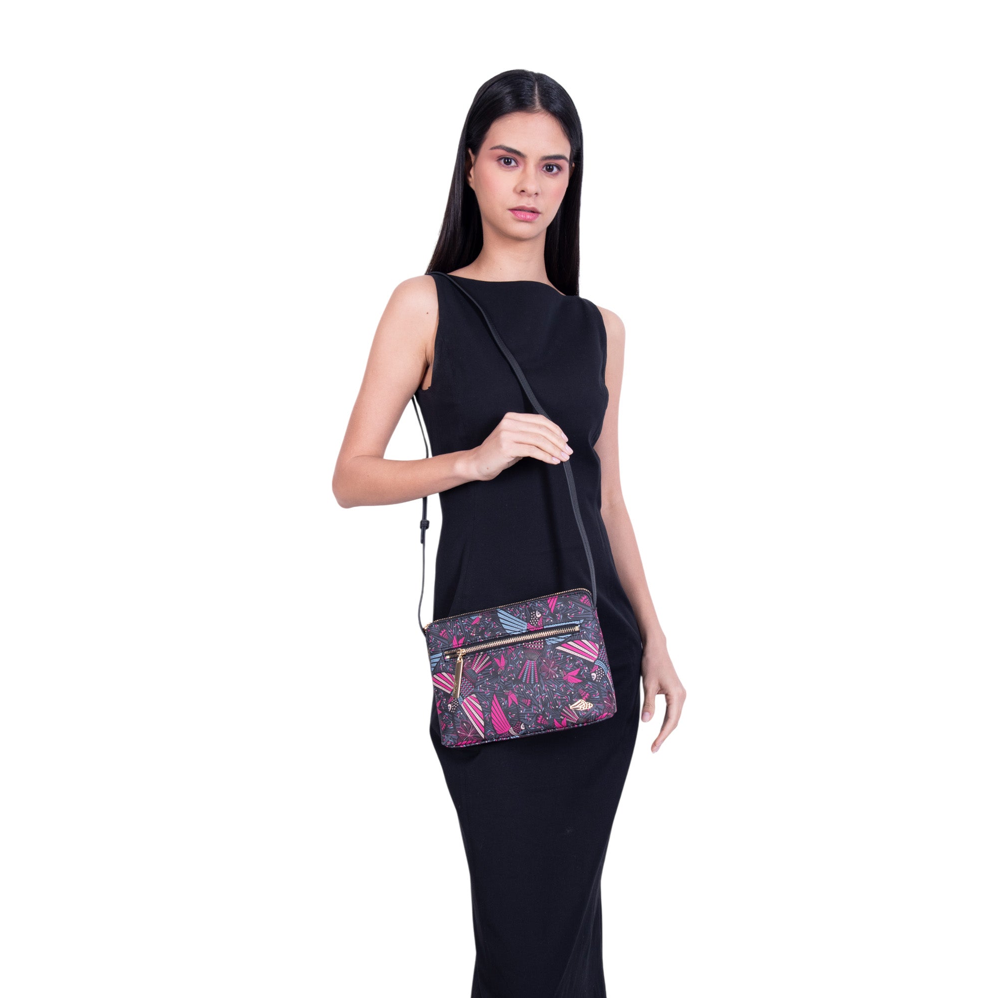 Bolsa Yaakun Saffiano Colibrí