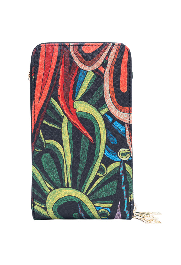 Porta Celular Naab Saffiano Santuario Cactáceas