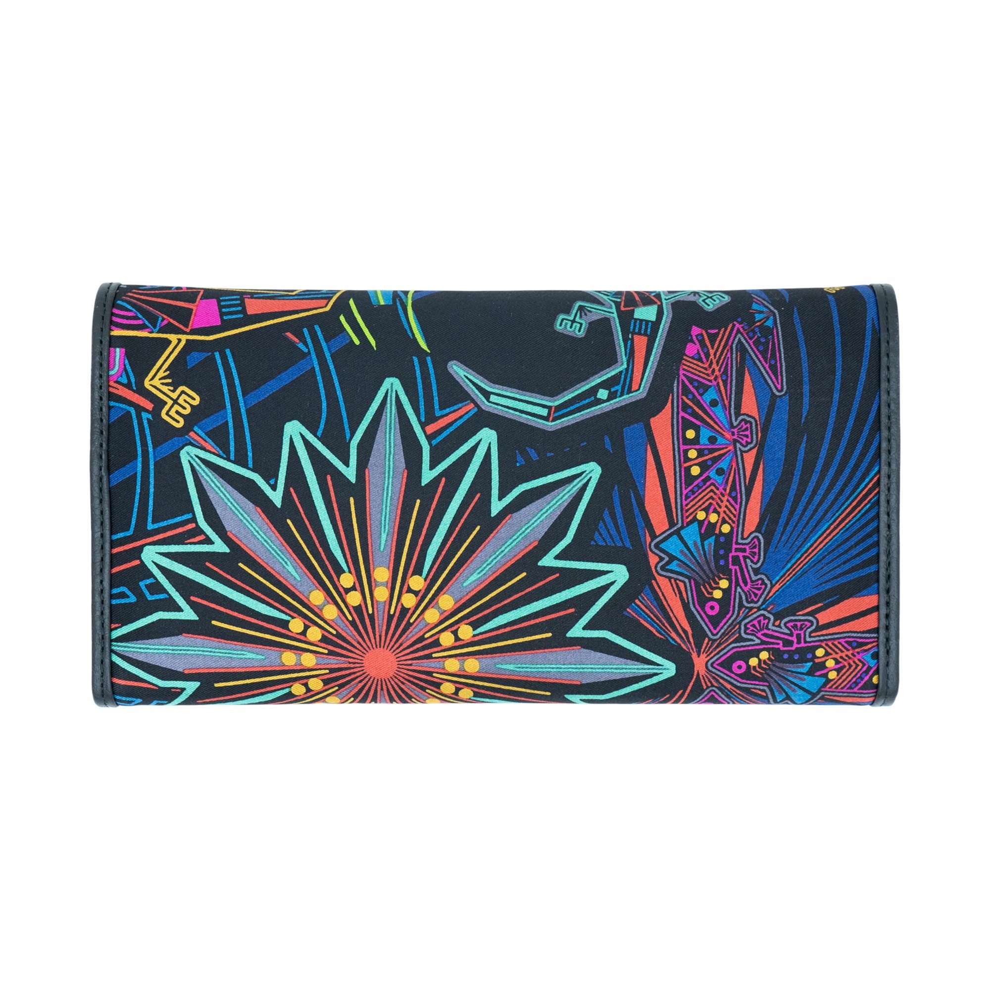 Cartera de Bolsillo Seda Ajolotes