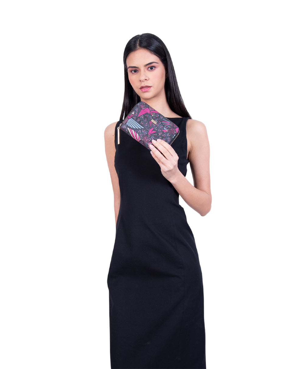 Cartera Mediana Saffiano Colibrí