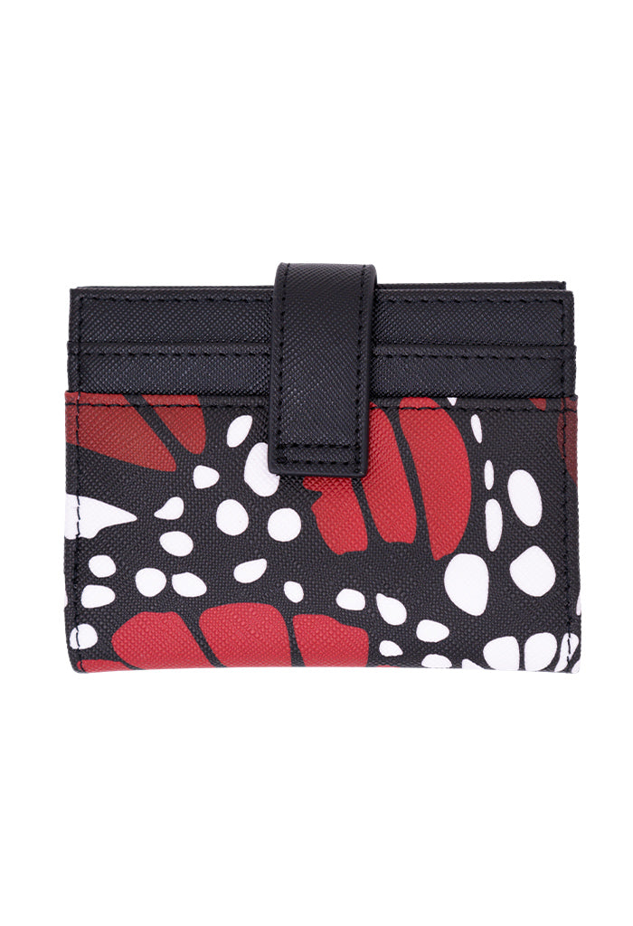 Tarjetero Meent Saffiano Mariposa Macro