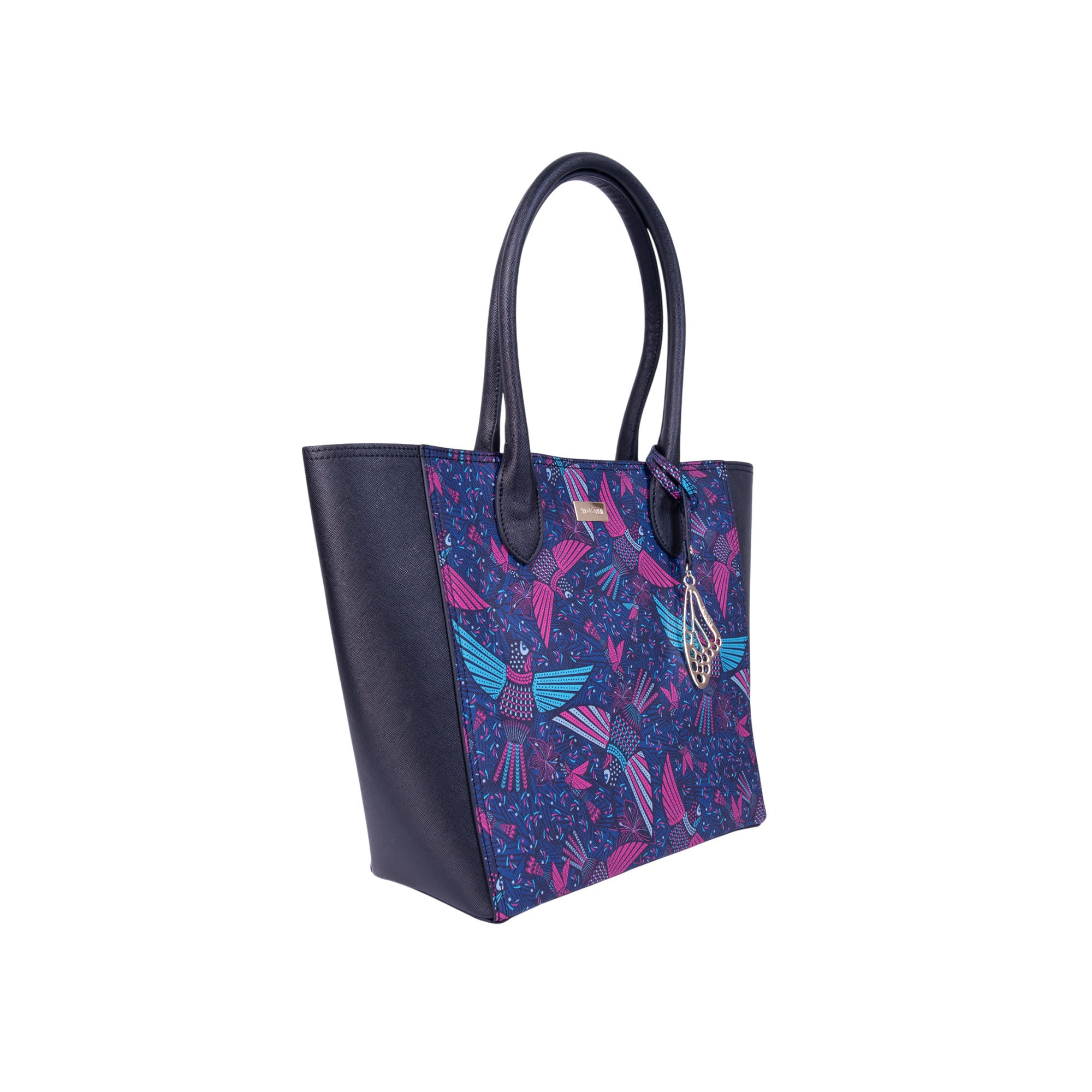 Tote Kuuch Saffiano Colibrí