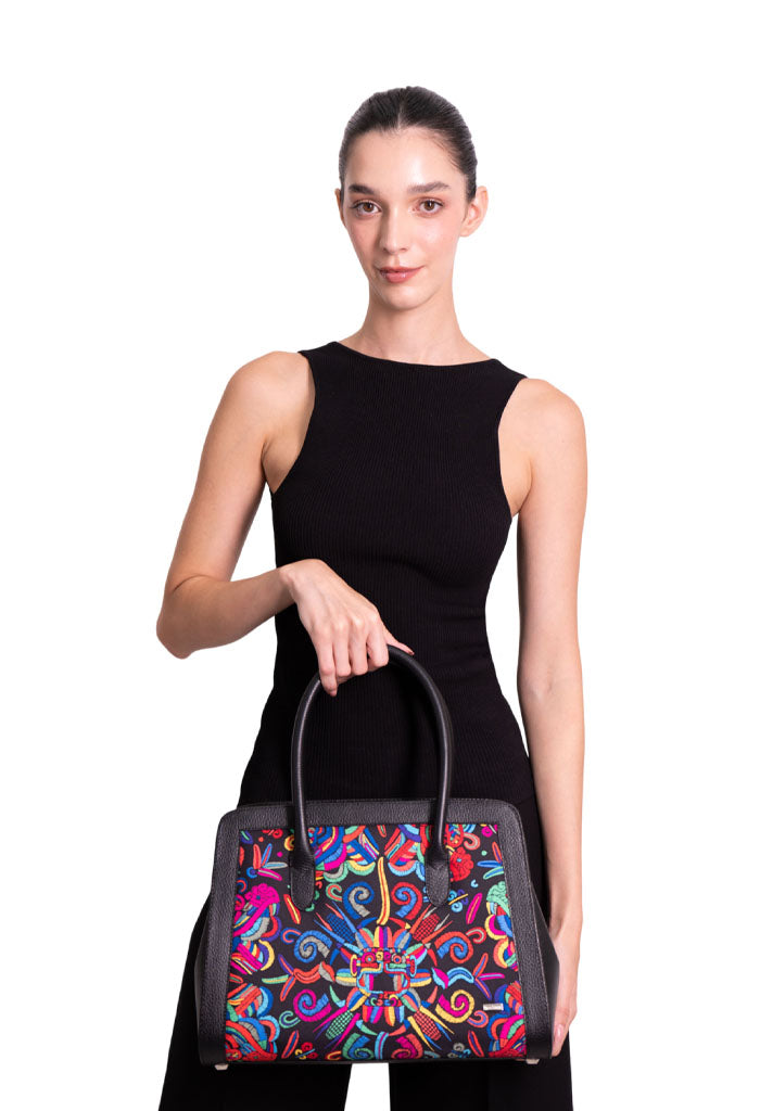 Bolsa Satchel Muul Quetzalcóatl