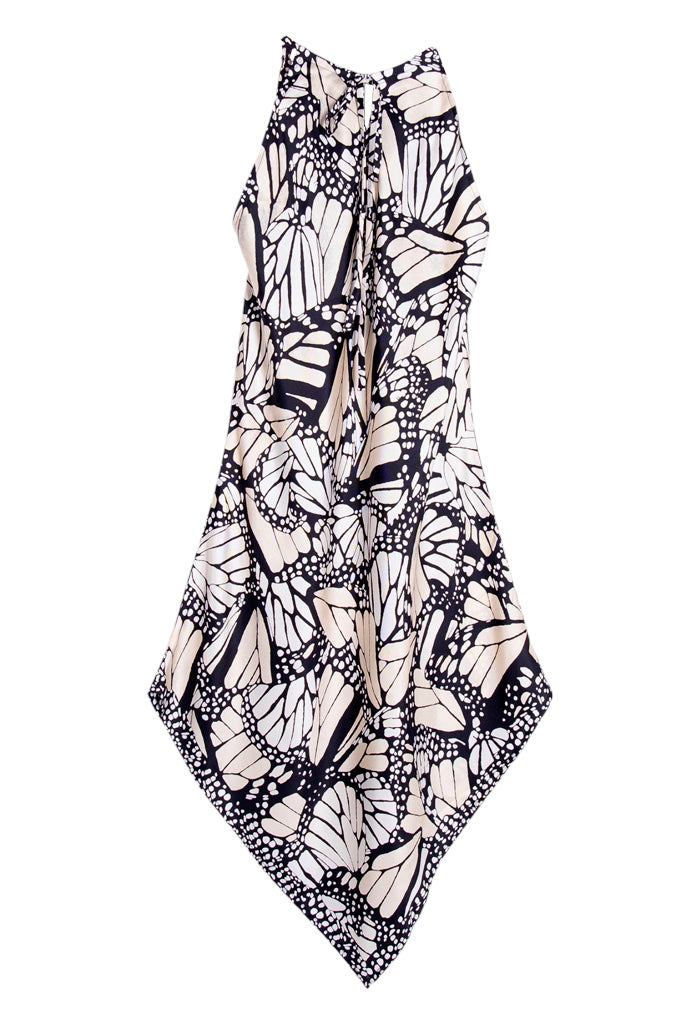 Vestido Largo Mariposa Macro