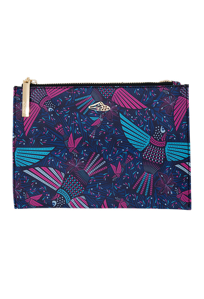 Crossbody Nikté Saffiano Colibrí