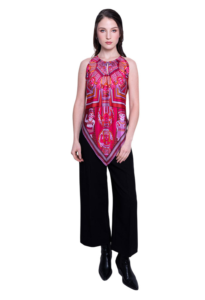 Blusa Cuello Ajustable Caritas Sonrientes Veracruz