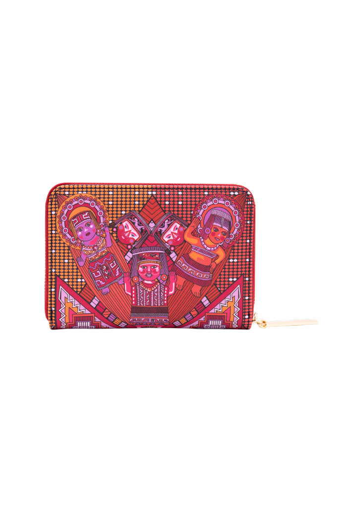 Cartera Mediana Saffiano Caritas Sonrientes Veracruz