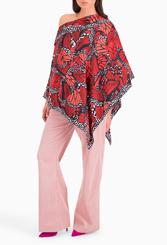 Poncho Mariposa Macro