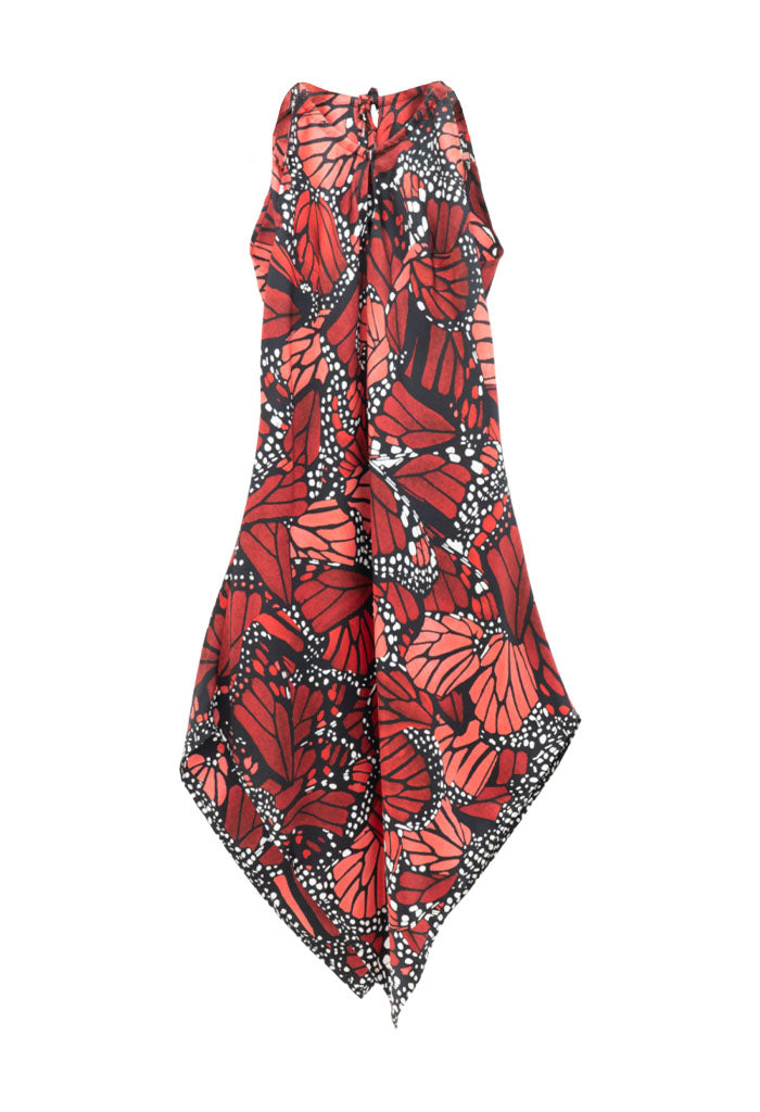 Vestido Largo Mariposa Macro