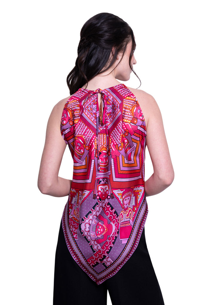 Blusa Cuello Ajustable Caritas Sonrientes Veracruz
