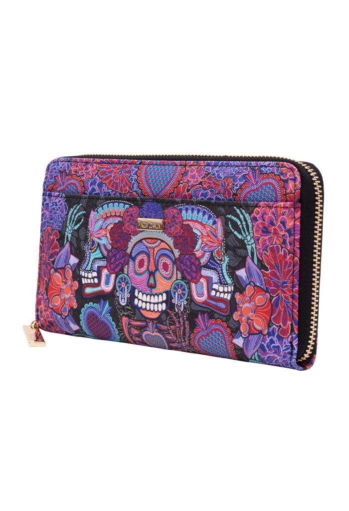 Cartera Grande Saffiano Dia de Muertos Catrina