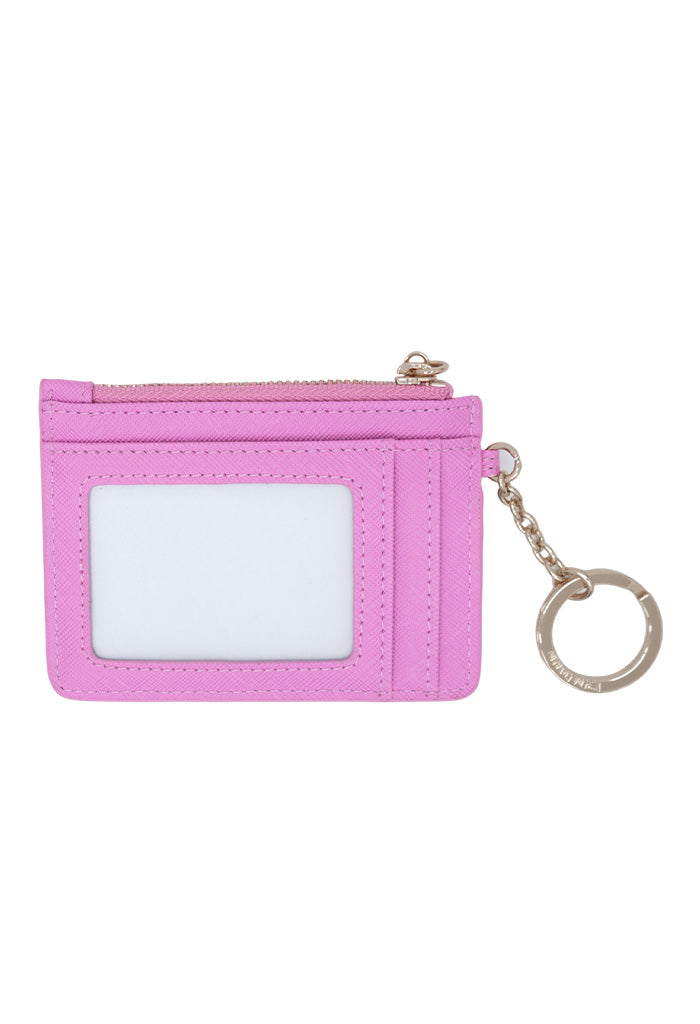 Tarjetero c/llavero Neek Saffiano Cempasúchil