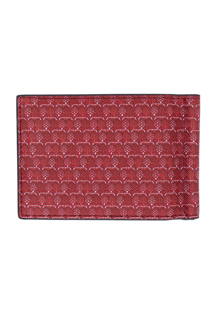 Cartera Xiib Saffiano con clip Maíz