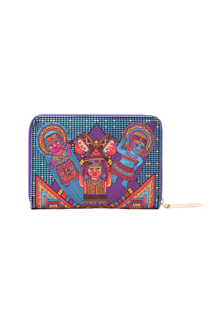 Cartera Mediana Saffiano Caritas Sonrientes Veracruz