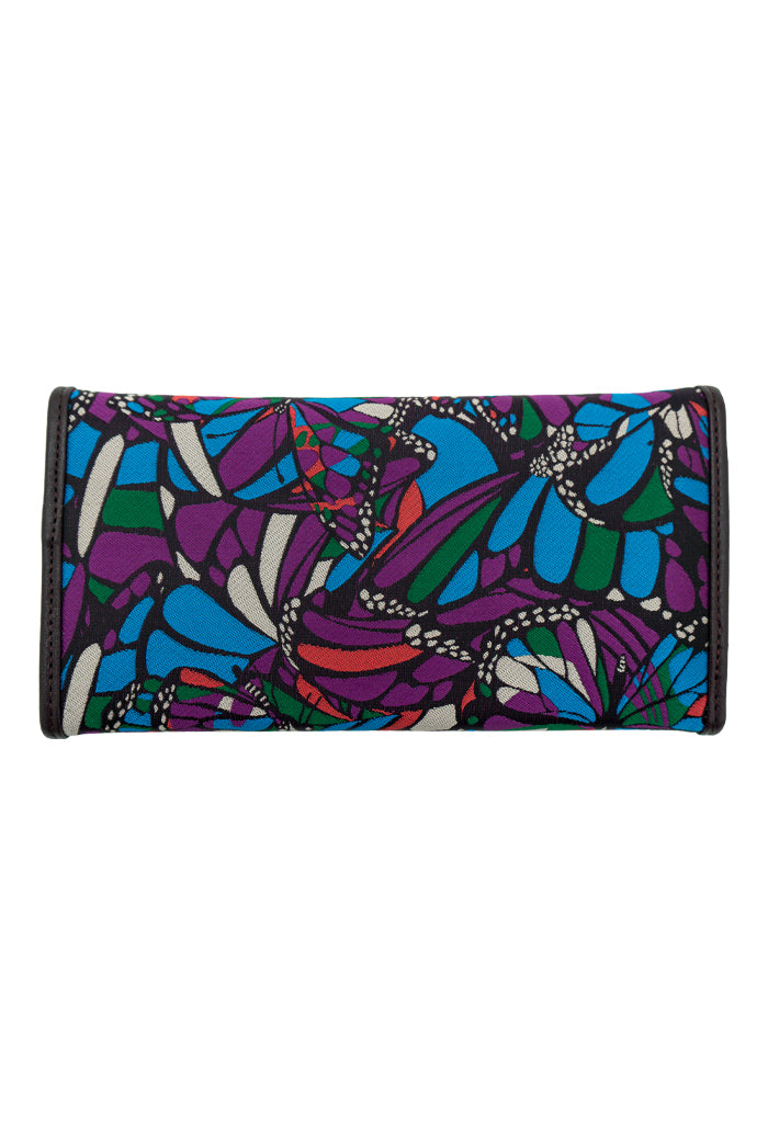 Cartera Bolsillo Vuelo de Mariposa Verde Jqd