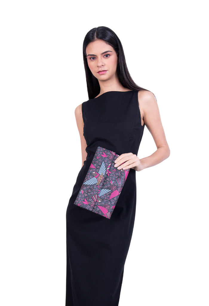 Bolsa Baas Saffiano Colibrí