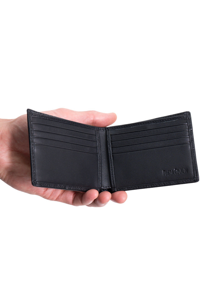 Cartera Tuumben De Piel Grabado Mariposa