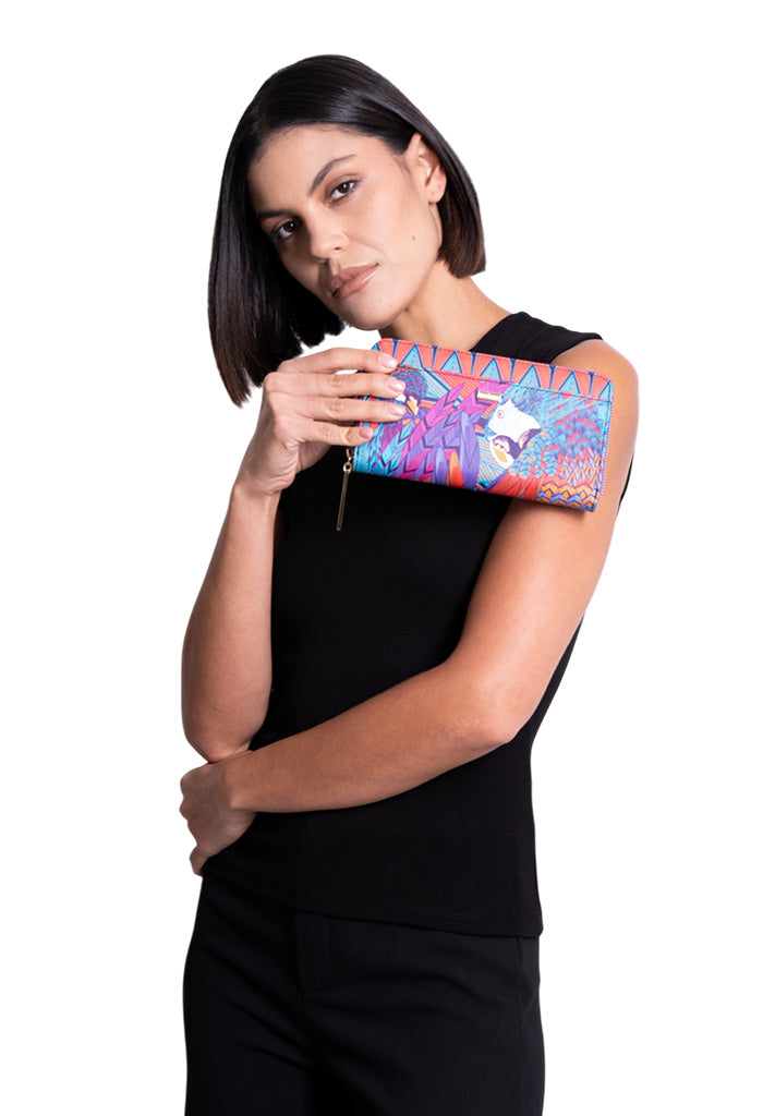 Cartera Grande Saffiano Guacamaya