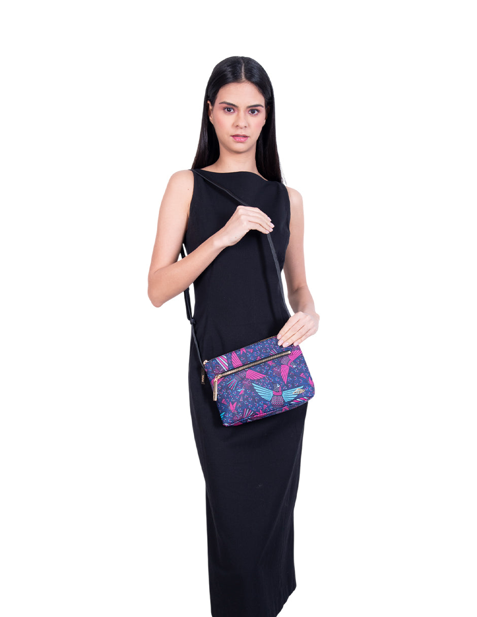 Bolsa Yaakun Saffiano Colibrí