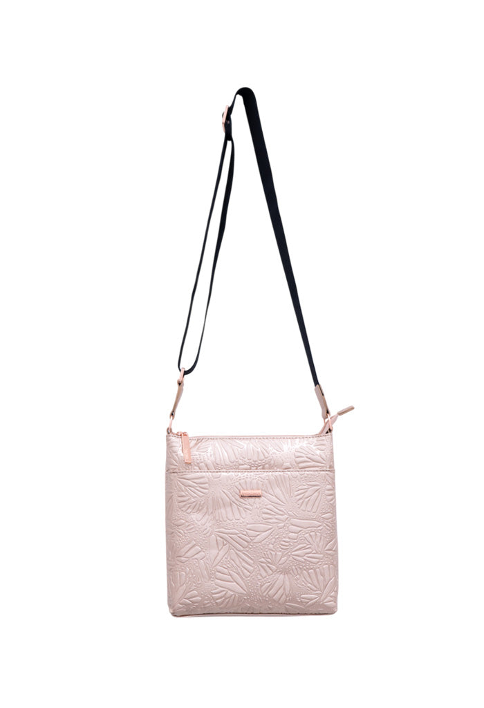 Messenger Bag Xíimbal Saff Grabado Mariposa