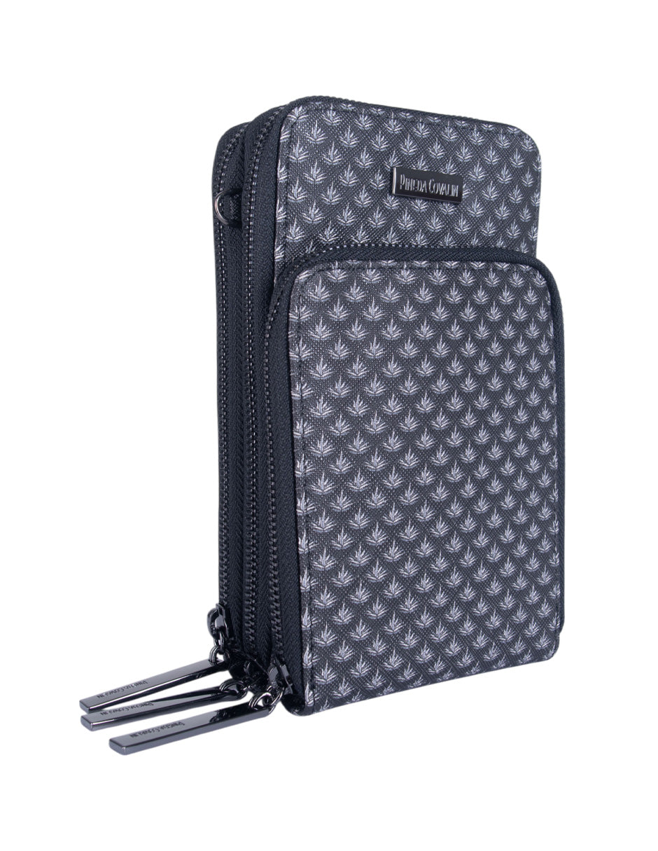 Porta Celular Naab Saffiano Agave Maguey