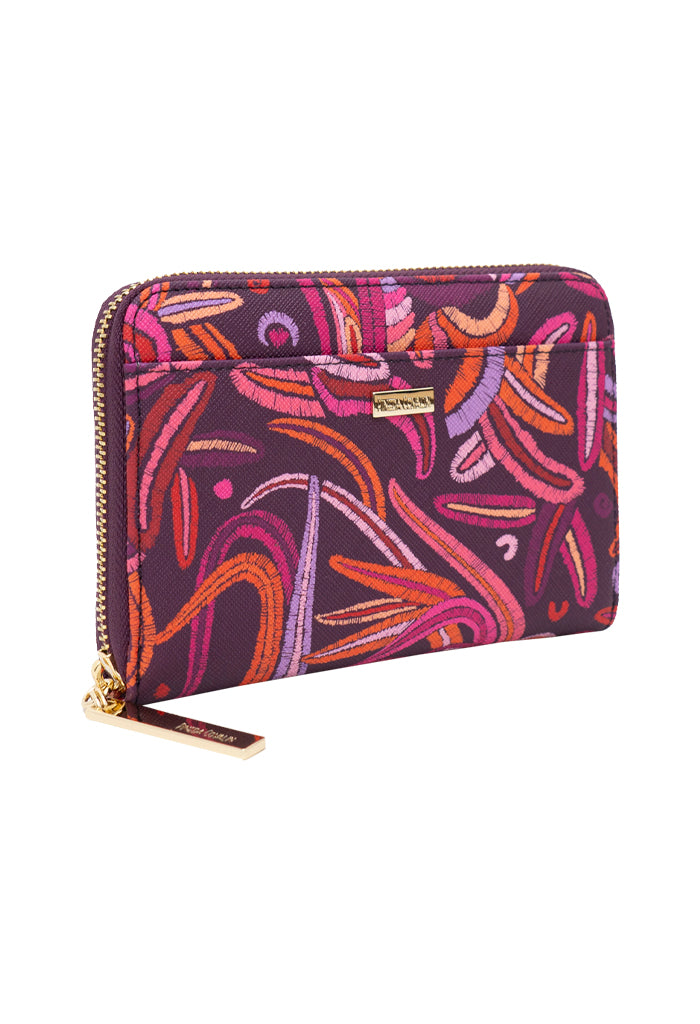 Cartera Mediana Saffiano Quetzalcóatl