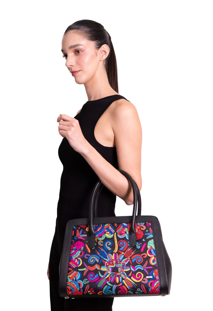 Bolsa Satchel Muul Quetzalcóatl