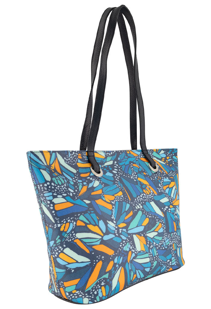 Tote Siuatl Mariposa Vitral
