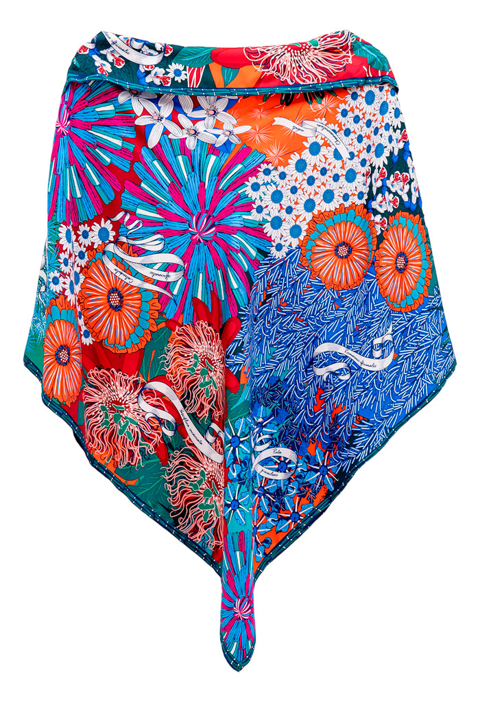 Poncho Herbolaria Flores