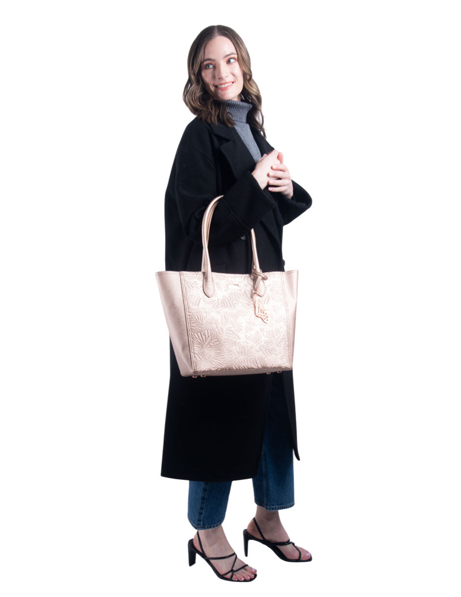 Tote Kuuch Saffiano Grabado Mariposa