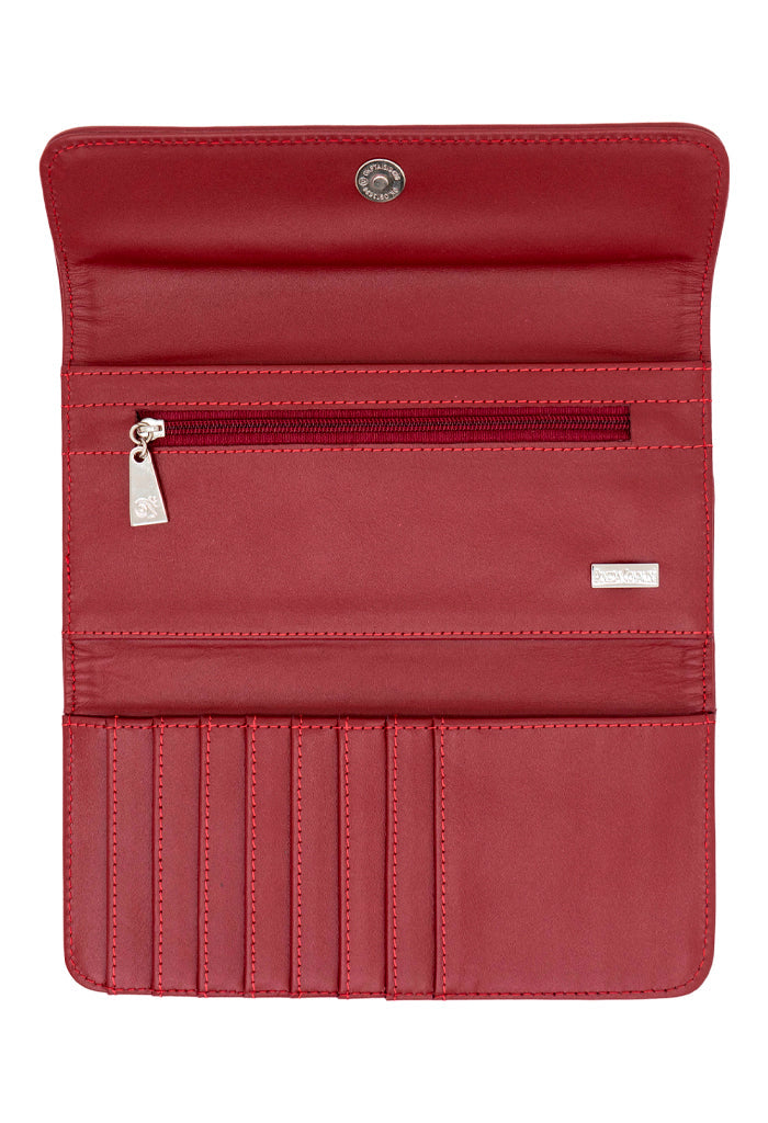 Cartera Bolsillo Negro Guacamaya Original