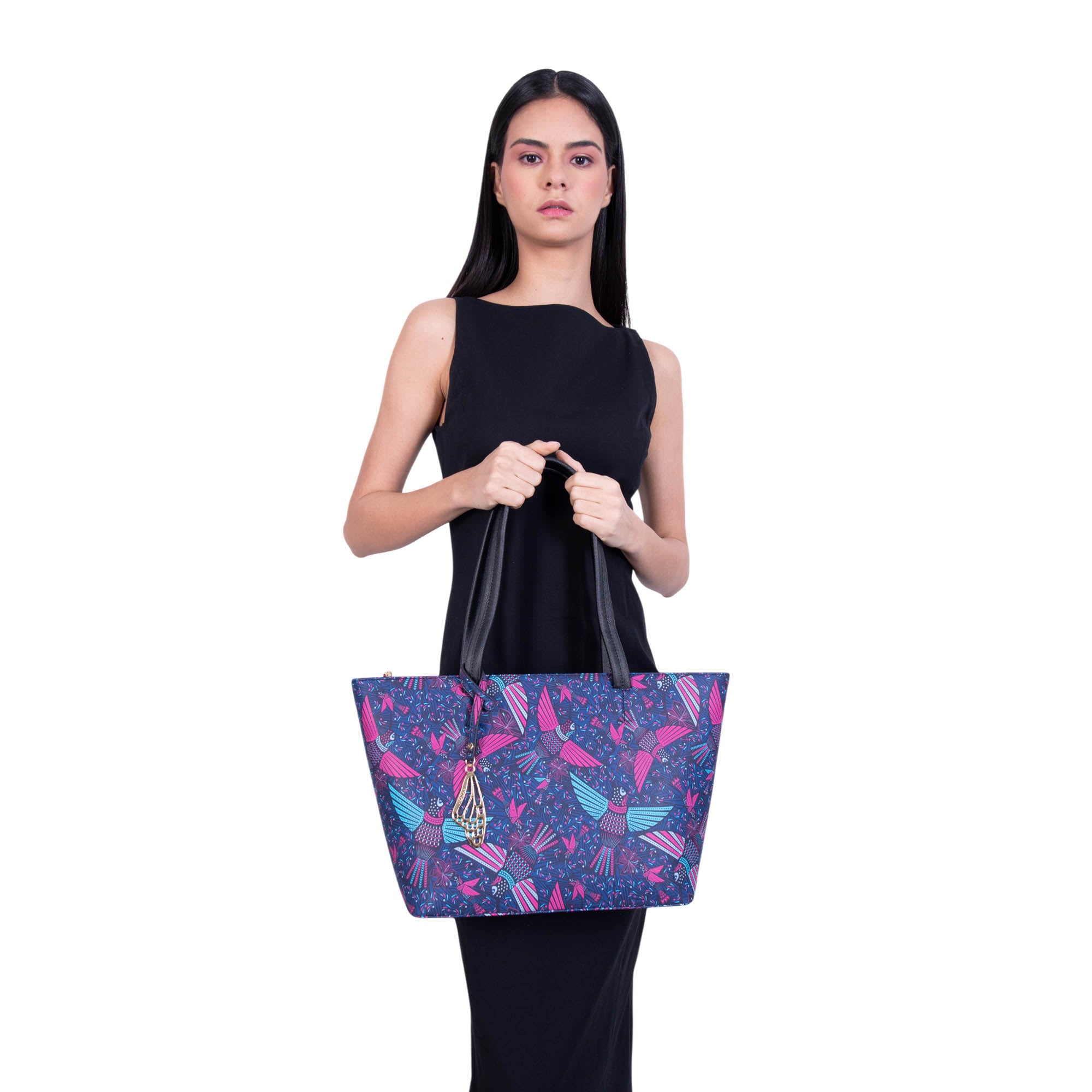 Tote K'iin Saffiano Colibrí