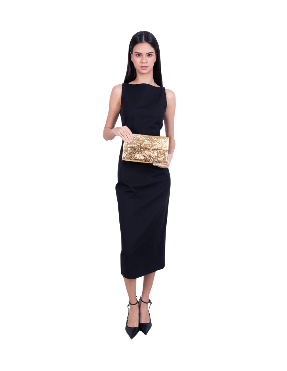 Bolsa Baas de Piel Grabado Mariposa