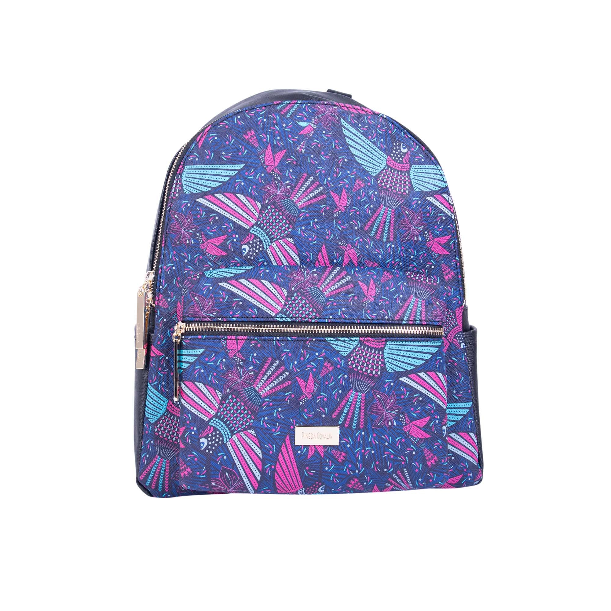 Backpack Nuuk Saffiano Colibrí