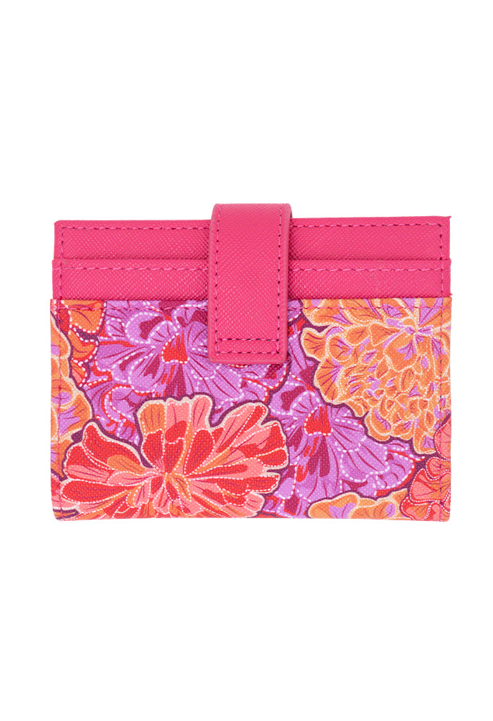 Tarjetero Meent Saffiano Cempasúchil