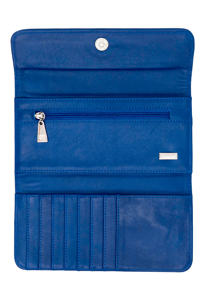 Cartera Bolsillo Negro Diosas Mexicas