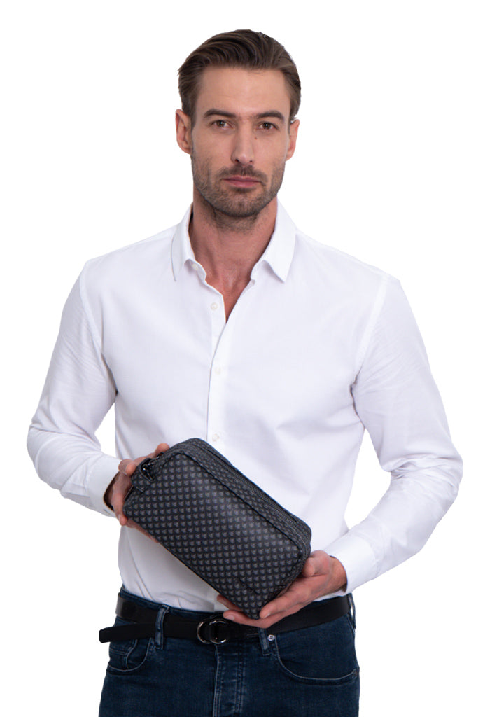 Necesser Buuk Saffiano Agave